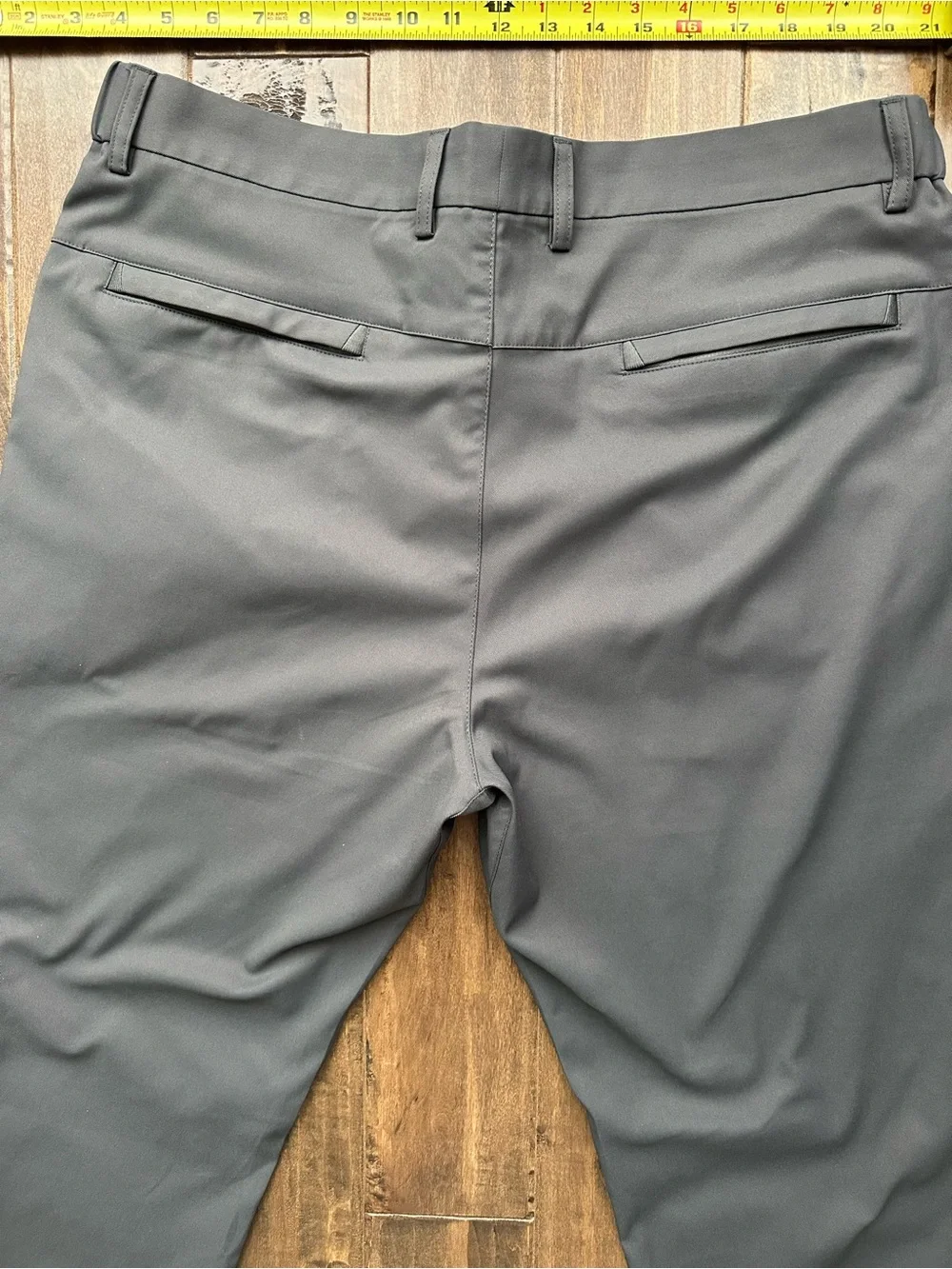 Jack Archer Jetsetter Tech Pants – Waist 36, Length 34, Charcoal Gray EUC